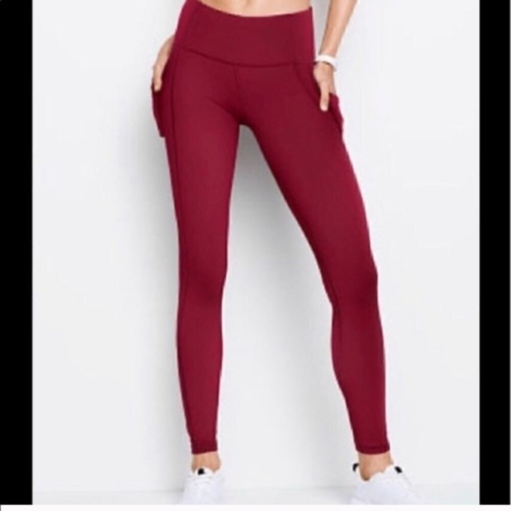 Victoria's Secret Sport red leggings size XS